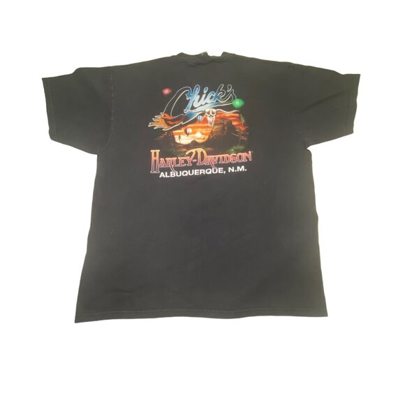 Harley-Davidson Freedom Albuquerque T-Shirt XL Black 100% Cotton - Picture 3 of 8